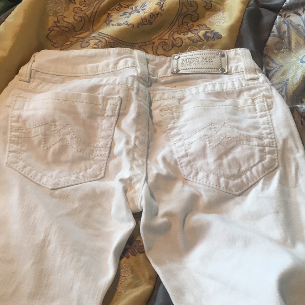 White Miss Me Skinny jeans